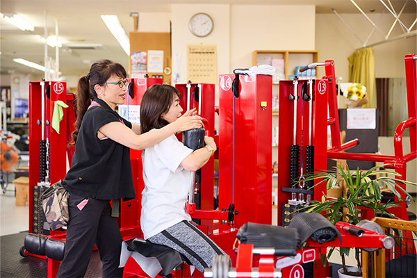 トレーニングができる